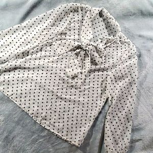 Polkadot blouse